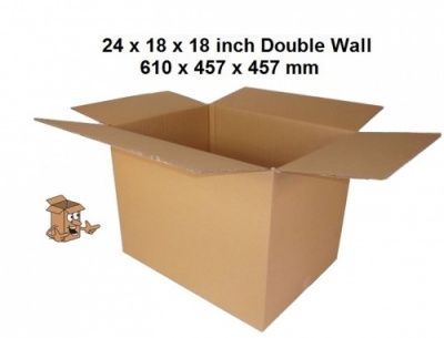 Removal boxes 24 x 18 x 18''</br>Extra large moving box